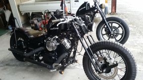 AFTER:ドラッグスター400　ドラッグスタイル　スプリンガーフォーク仕様